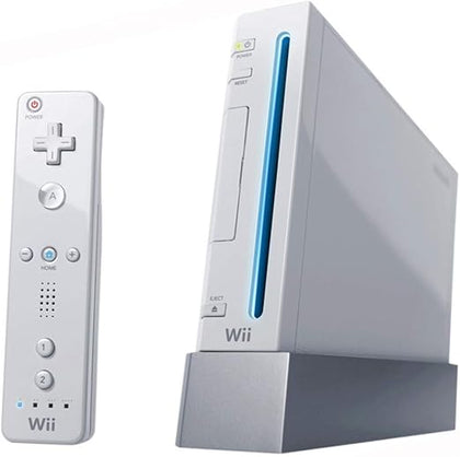 Nintendo Wii White Console Bundle ( + + Wall.E, Big Brain Academy, Tiger Woods PGA Tour 07 ) ** Unboxed **