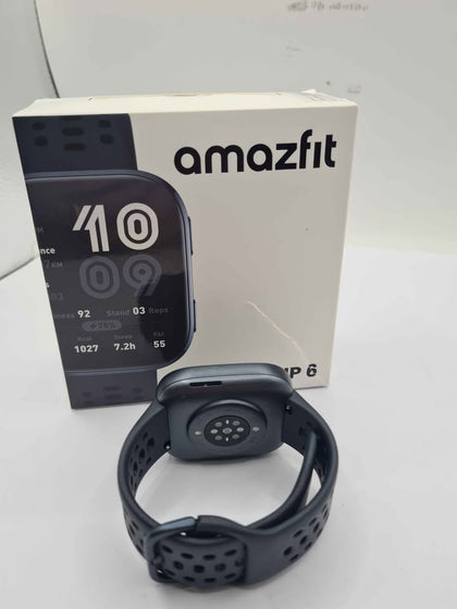 Amazfit Bip 6 Amoled Smartwatch - Black - Boxed **LIKE NEW**
