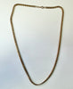 9ct yellow gold Cuban 18" chain
