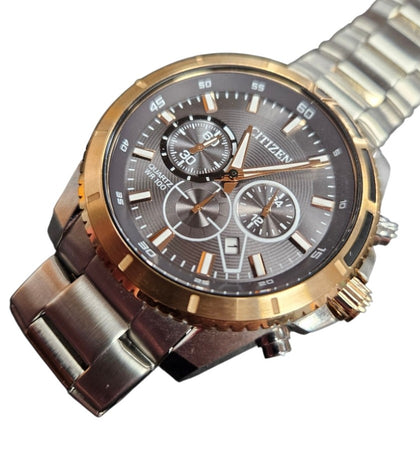 Citizen Quartz Eco-Drive WR 100 Gents Watch - Boxed