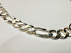 Brand new sterling silver figaro chain 22"