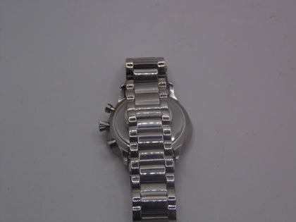 Emporio Armani Stainless Steel and Black Dial Gents Watch - AR11208 - Boxed