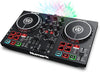 Numark Party Mix II DJ Controller with Built-in Lights | 2-Decks, 2 Filter FX Knobs, DJ Mixer, Touch-Capacitive Wheels, Integrated Audio Interface, an