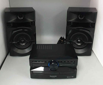 Panasonic SC UX100E Bluetooth Megasound Party Hi Fi System Black
