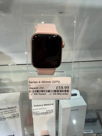 Watch Series 4 (GPS) Gold Aluminium, 40mm