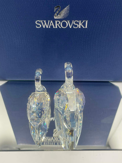 Swarovski Crystal Swans