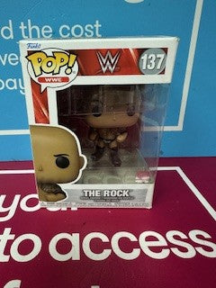 FUNKO POP WWE THE ROCK 137 BOXED