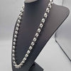 925 Sterling Silver Thick Belcher Chain Necklace - 28" Long - 94.2 Grams **BRAND NEW**