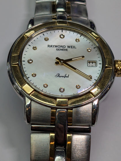 Raymond Weil Parsifal Mother Of Pearl Face Watch