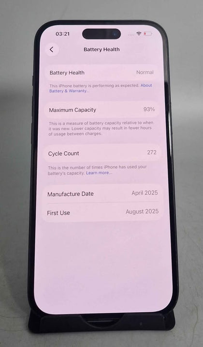 Apple iPhone 15 128GB Black, Unlocked C