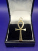 9ct Yellow Gold Ankh Pendant - 4.1g. Hallmarked