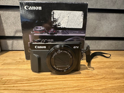 Canon PowerShot G7 x Mark II Compact Camera Black