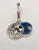 Genuine PANDORA "Moon & Blue Sky Dangle Charm S925 ALE - Retired