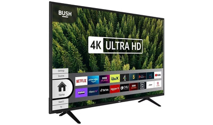 Bush 55 Inch DLED55UHDHDRS1 Smart 4K UHD HDR LED Freeview TV *COLLECTION ONLY*