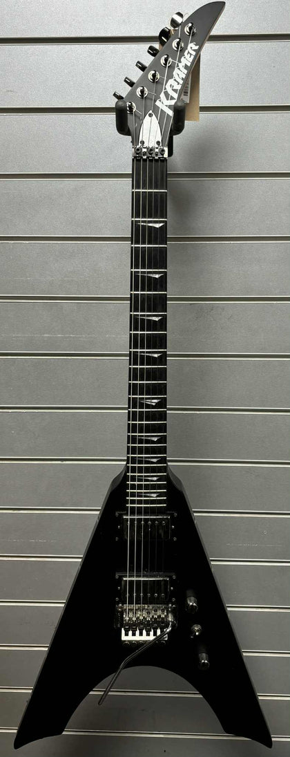 KRAMER Nite V Satin Black Electric Guitar