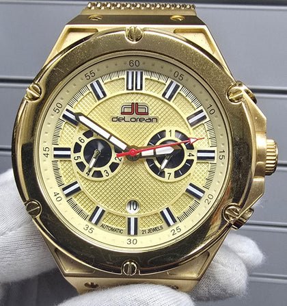 DeLorean Automatic Watch - Unique - Boxed - Good Condition