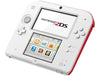 Nintendo 2DS - Handheld game console - white, red - Animal Crossing: New Leaf