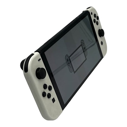 Switch Console, 64GB OLED + White Joy-Con, UNBOXED