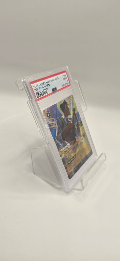 Prince Naveen Ukulele Player 205/204 Enchanted Card - Disney - PSA Grad.e 9 (Mint)