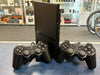 playstation 2 ps2 slim slimline console 2 controllers
