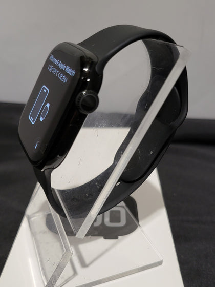 Watch Series 10 (GPS) , Jet Black Aluminium, 42mm, S/M Black Sports Band