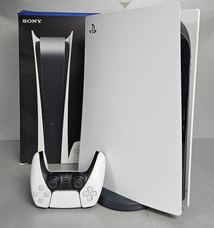 Playstation 5 Digital Edition Console, 825GB, White
