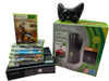 Xbox 360 Console Boxes with Games & Controller