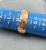 9ct Gold Patterned Ring Size M1/2