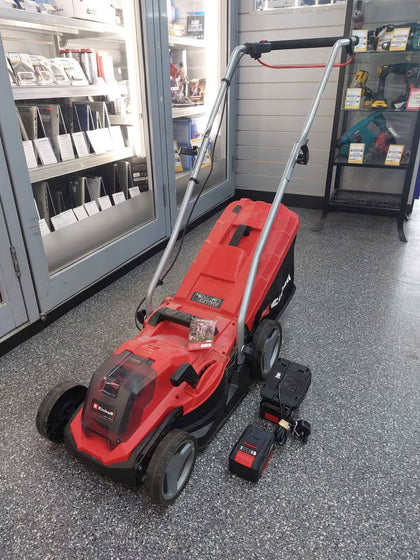Einhell Cordless Lawnmower with 2 Batteries