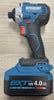 Erbauer impact drill with battery and charger