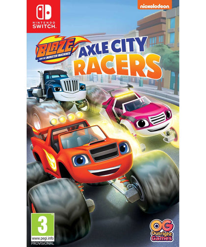 Blaze And The Monster Machines Axle City Racers Nintendo Switch.