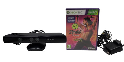 Microsoft Kinect Camera for Xbox 360 plus Zumba Fitness Game 