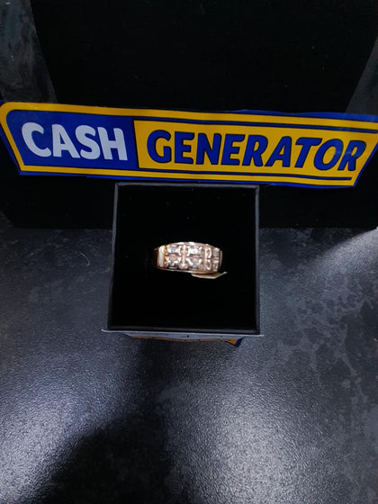 14ct Gold Dig Fancy Ring (Size S) 4.29g