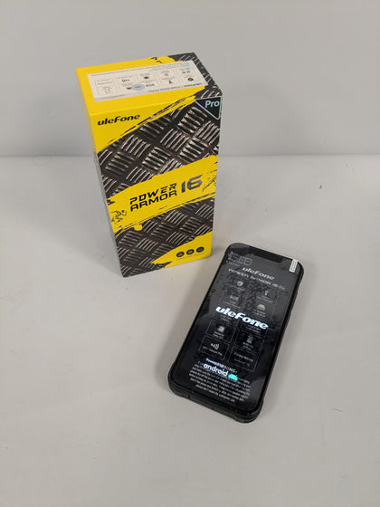 Ulefone Power Armor 16 Pro,Super Loud Volume Speaker, Military-Grade Outdoor Companion. Black