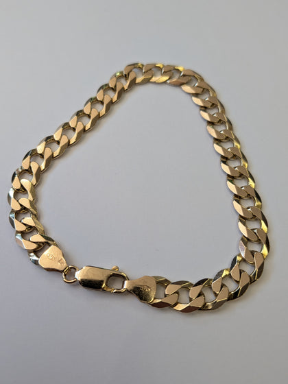 9ct Gold Curb Bracelet