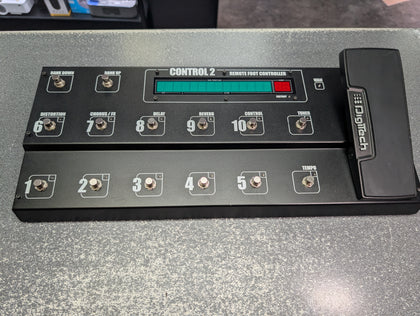 Digitech Control 2 Remote Foot Controller Boxed