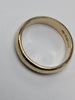 9CT GOLD WEDDING BAND RING SIZE L PRESTON STORE