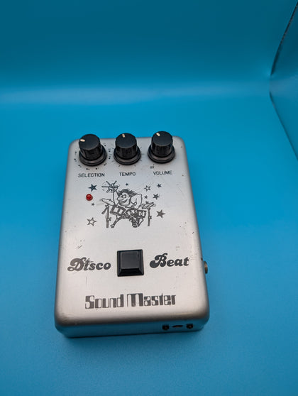 Sound Master Disco Beat Drum Machine Pedal - Super Cool 1970's Pedal-Sized Drum Machine