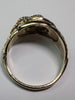 9CT GOLD SADDLE RING SIZE Q 1/2 6.91G PRESTON STORE