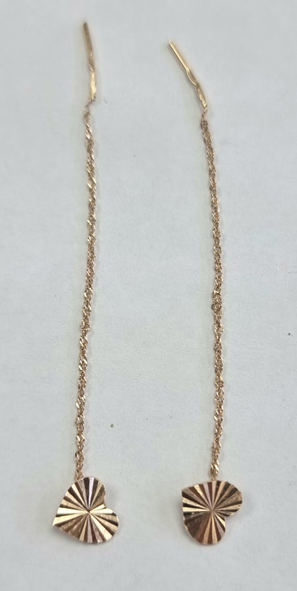 14ct Rose Gold Earrings