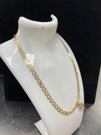 9ct Gold Anchor Link Chain 8.56g 16