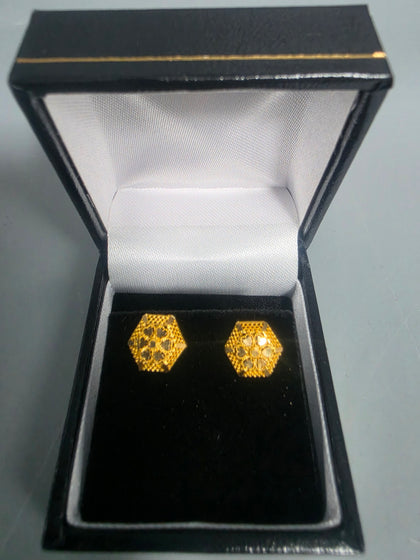 22CT 916 Gold Earrings 1.1G