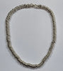 silver hooped t bar chain 18"
