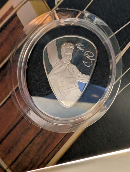 Elvis Presley Plectrum 1/2 Crown Commemorative Coin