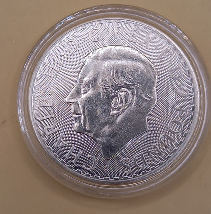 Britania 1 Oz Silver Bullion Coin 2026