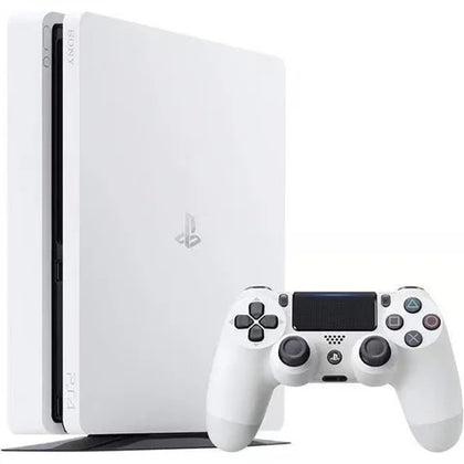 Sony Playstation 4 Slim 500GB White Console Bundle ( + W2K19 ) ** Unboxed **