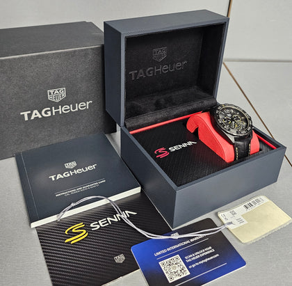 Tag Heuer Formula 1 Chronograph x Senna Quartz Watch 43mm - CAZ101AJ.FC6487