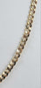 14ct Curb Chain 21"