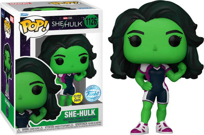 She-Hulk Exclusive Pop Marvel #1126 Vinyl Figure Funko.