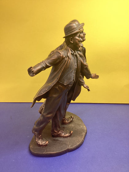 Bronze Laurel & Hardy Figurine